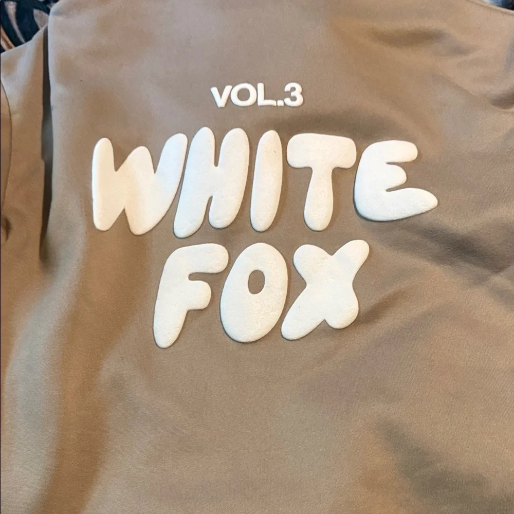 White Fox Boutique Tan Hoodie and Sweatpants Set - Picture 8 of 9